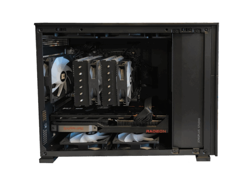 Jonsbo D31 Gaming PC mit RX 7900XT 20GB und Ryzen 7 7800X3D