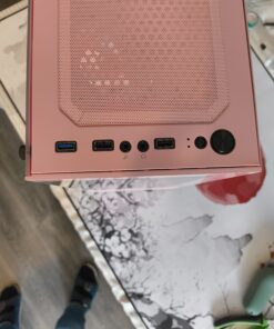 Pink AMD Gaming PC mit Ryzen 5 5500 und RTX 4060 8GB (gebraucht)