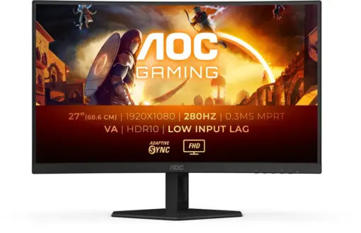 AOC C27G4ZXED 280Hz 1080p Gaming Monitor