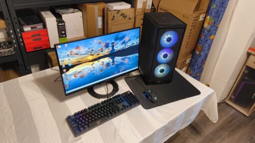 Zerry D2000 Gentleman Gaming PC Set mit RX 6700 10GB