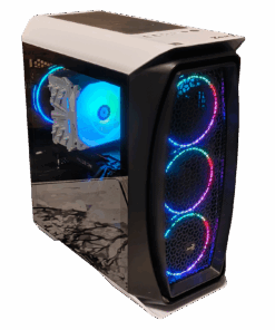 Gebrauchter weißer AMD Gaming PC mit Ryzen 7 3800X und neuer RX 6700 10GB