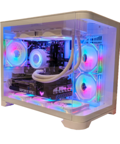 Weißer AIGO PC mit Ryzen 5 7500F und RTX 3080 10GB