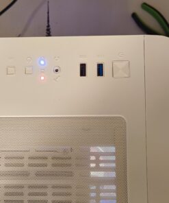 Weißer AIGO PC mit Ryzen 5 7500F und RTX 3080 10GB