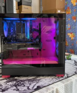 Zerry Black-Pink Gaming PC mit Ryzen 5 3600 und RX 6750XT 12GB (refurbished)