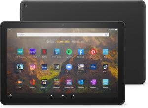 Amazon Tablet mit Display und Apps Startseite