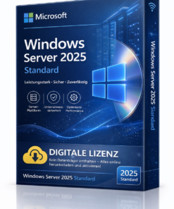 Windows Server 2025 Standard Edition als Digitale Lizenz