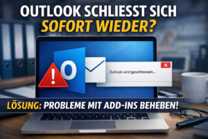Outlook schließt sich sofort wieder? So haben wir das Problem mit Add-ins gelöst