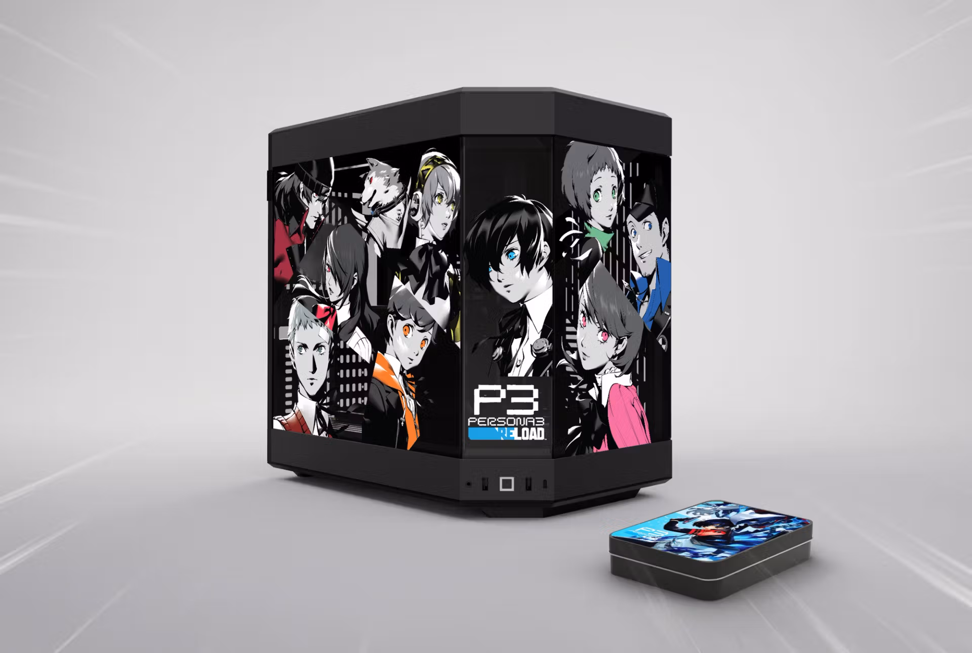 HYTE Persona 3 Reload Y60 Gaming PC Gehäuse ATX Midi Tower Limited Edition