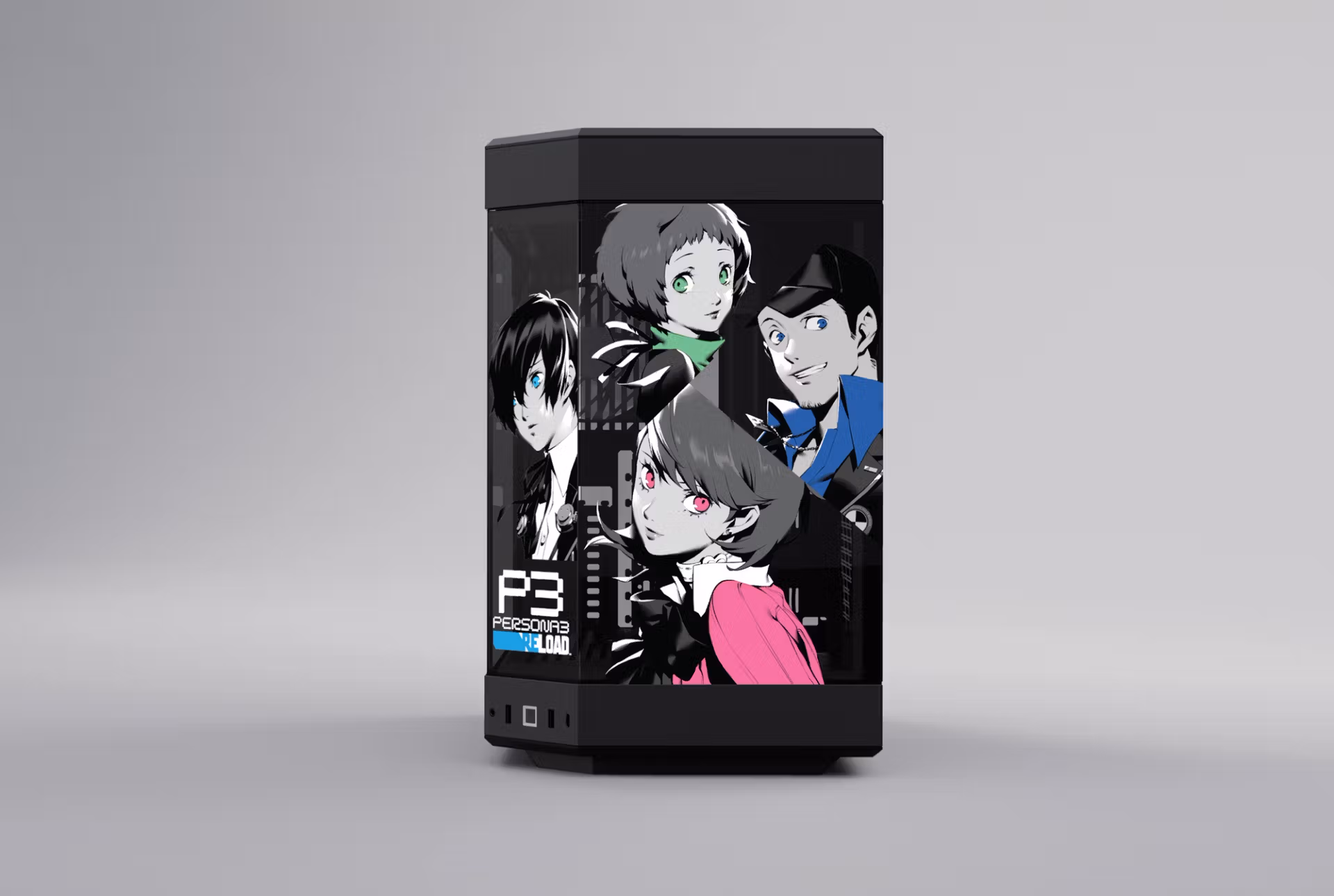 HYTE Persona 3 Reload Y60 Gaming PC Gehäuse ATX Midi Tower Limited Edition