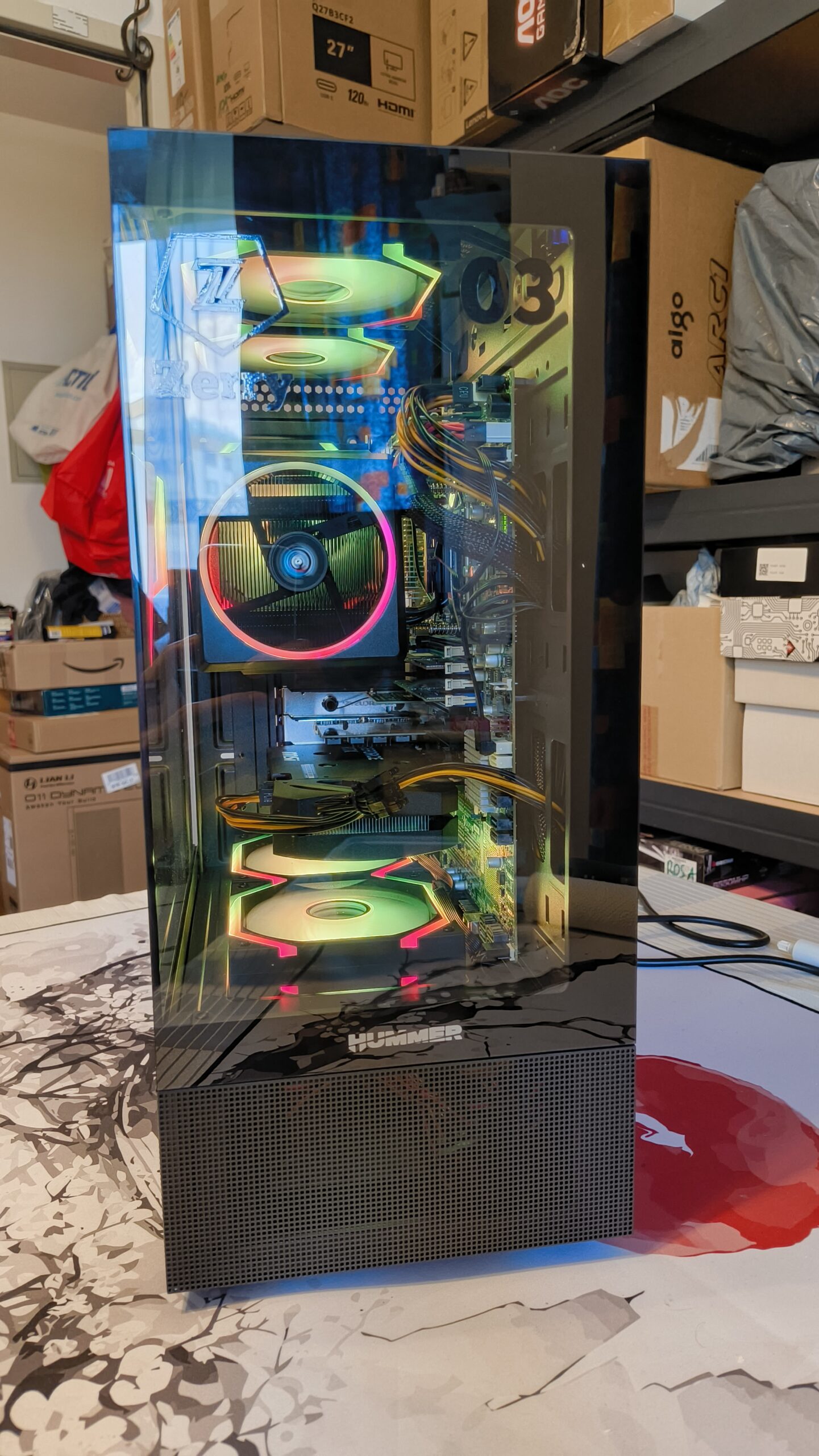 Zerry Hummer Black X79S Gaming PC mit RTX 5050 8GB