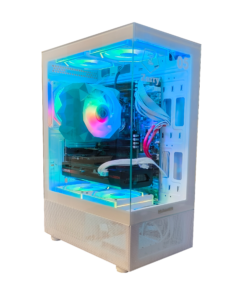 Zerry Hummer White X79S Gaming PC mit RX 7600 8GB