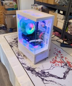 Zerry Hummer White X79S Gaming PC mit RX 7600 8GB