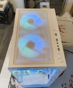 Zerry Hummer White X79S Gaming PC mit RX 7600 8GB