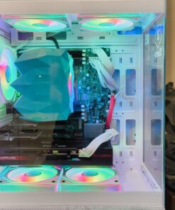 Zerry Hummer White X79S Gaming PC mit RX 7600 8GB