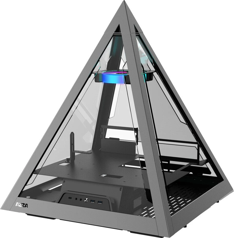 Gebrauchtes AZZA Pyramid 804 PC Gehäuse kaufen Extravagantes Show-Case